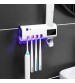 UV Toothbrush Sterilizer with Toothpaste Dispenser